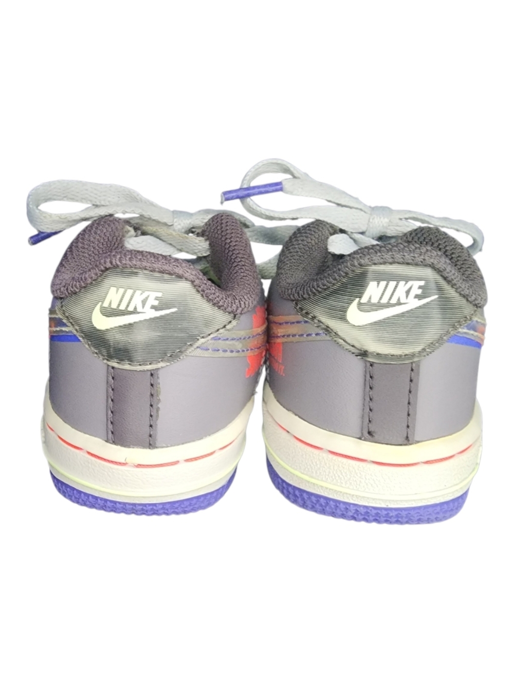 Nike Force 1 LV8 'Gray Green Blue', Baby Boys 7C - Picture 6 of 10